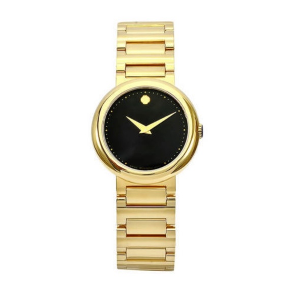 Movado Accessories - Movado Concerto Gold-Plated Stainless-Steel Watch